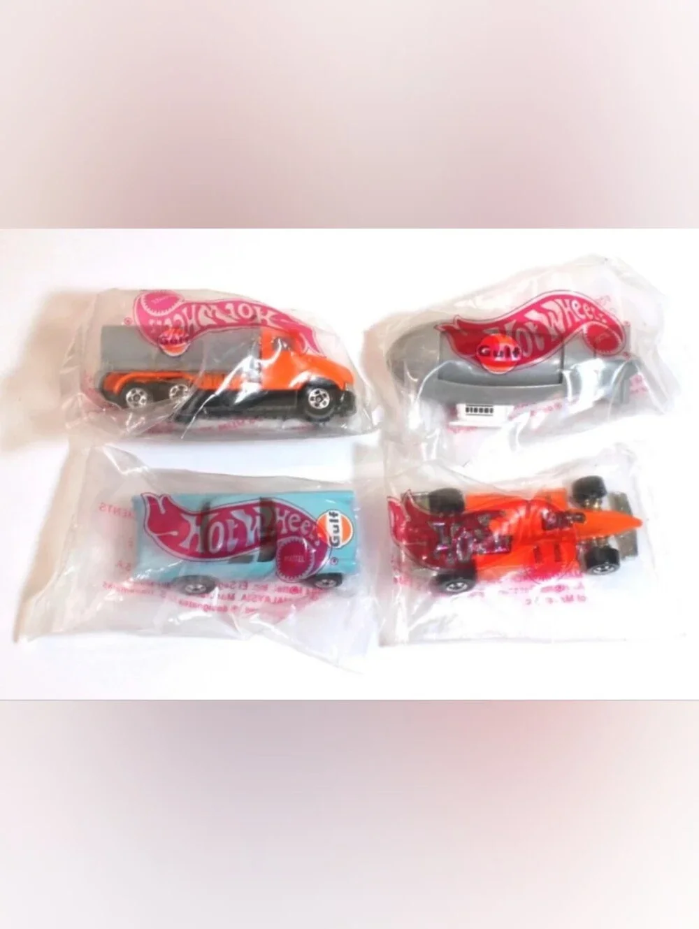 Hot Wheels - Gulf Livery Promo Cars Complete Set Of 4 (Read Description)